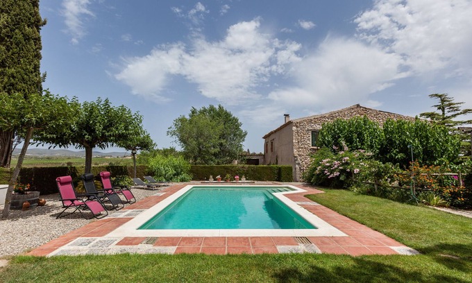 Castellet i la Gornal Casa | Casa de vacaciones 'Romegosa Benestar' con vistas a la montaña, Wi-Fi y aire acondicionado