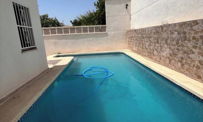 San Fulgencio Casa | Casa de vacaciones 'Sam' con piscina privada, Wi-Fi y aire acondicionado