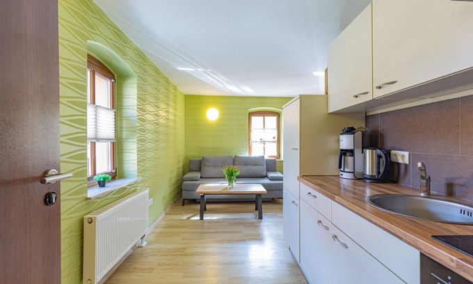 Naumburg Casa | Casa de vacaciones "Schlag" con terraza compartida, jardín compartido y Wi-Fi
