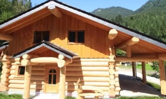 Ruhpolding Casa | Casa de vacaciones 'Seehaus Alm' con vistas a la montaña, terraza privada y Wi-Fi