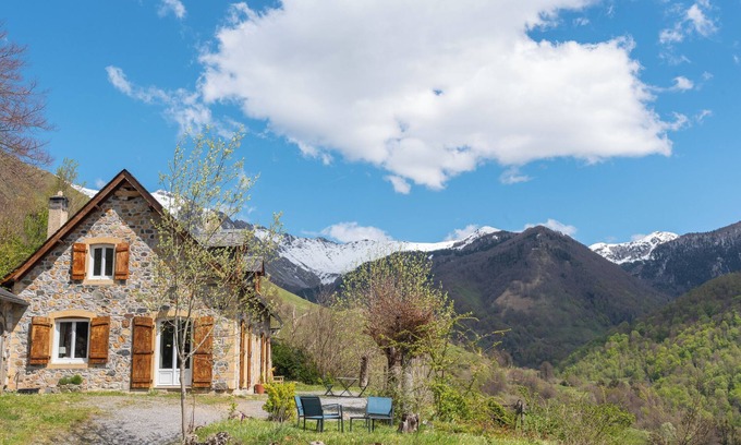 Aydius Casa | Casa de vacaciones 'Ty Sioul - Vue Montagne' con vistas a la montaña, terraza privada y Wi-Fi