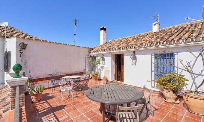 Comares Casa | Casa de vacaciones Villa Carlitos con vistas a la montaña, balcón, terraza