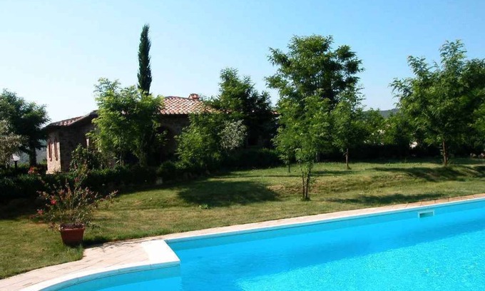 Montalcino Casa | Casa vacacional con piscina y jardín privado