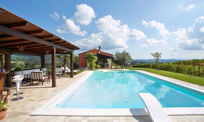 Roccastrada Villa | Casa de vacaciones con piscina exclusiva en la Maremma toscana