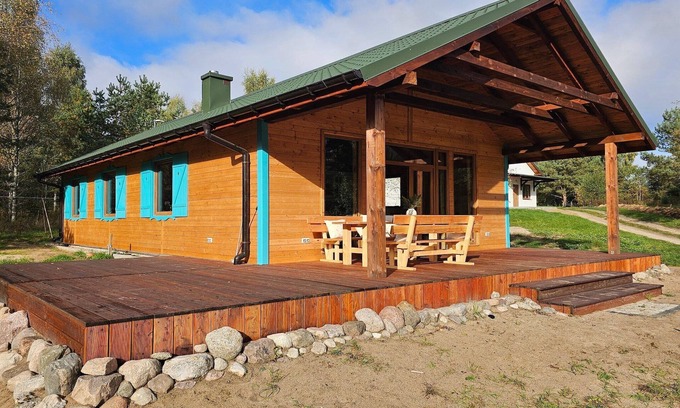 Szczecinek Casa | Casas de vacaciones con playa privada en el lago