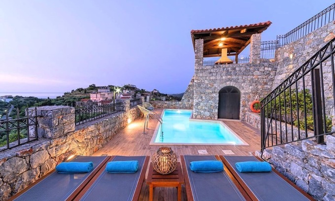 Kournas Casa | Casa de vacaciones Yeoryioupolis Kriti para 1 - 10 personas con 3 dormitorios - Casa de vacaciones