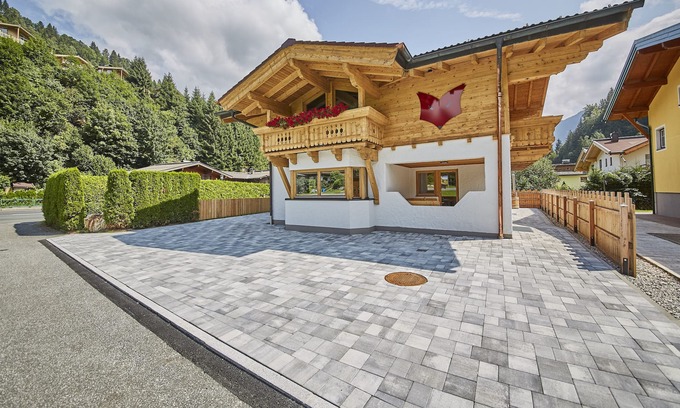Viehhofen Chalet De Esquí | Casa de vacaciones / chalet con sauna, olla caliente y home cinema - casa completa