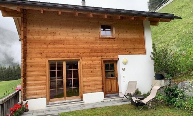 Monstein Chalet De Esquí | Casa de vacaciones Davos Monstein para 1 - 3 personas con 1 dormitorio - Chalet de madera