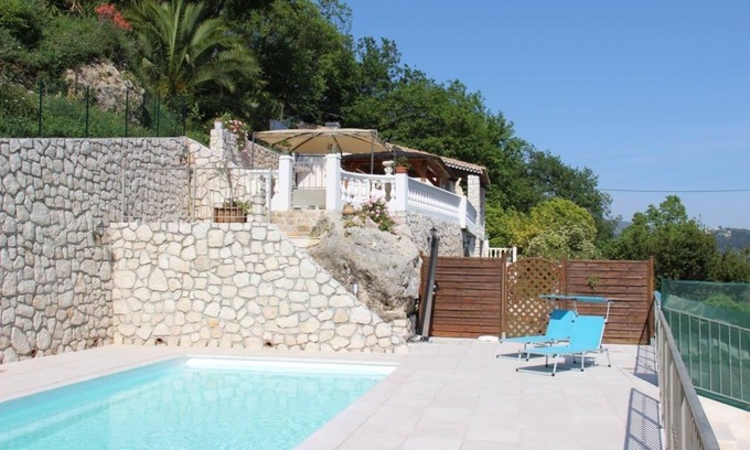 Gattieres Casa | Casa de vacaciones Gattières para 1 - 6 personas con 3 dormitorios - Casa de vacaciones