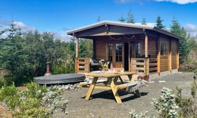 Blaskogabyggd Casa | Casa de vacaciones Geysir para 1 - 2 personas con 1 dormitorio - Casa de vacaciones