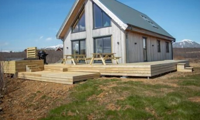 Blaskogabyggd Casa | Casa de vacaciones Geysir para 1 - 8 personas con 3 dormitorios - Casa de vacaciones