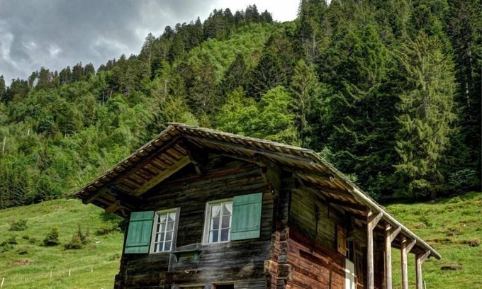 Goldswil Chalet De Esquí | Casa de vacaciones Gündlischwand para 1 - 2 personas con 1 dormitorio - Casa de vacaciones independi