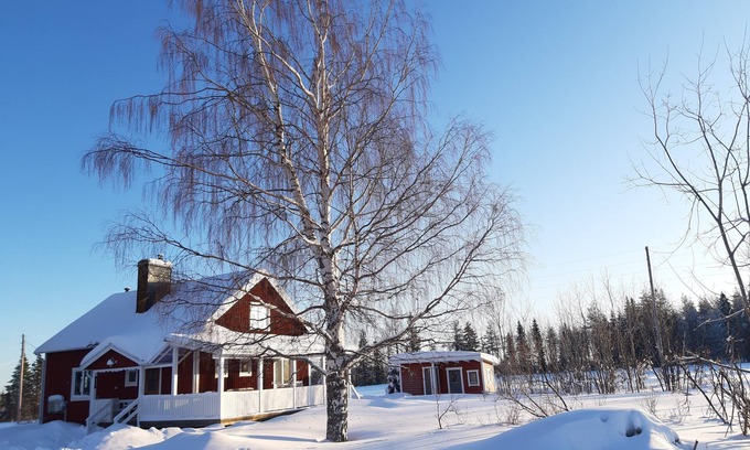 Lansjarv Casa | Casa de vacaciones en la hermosa naturaleza para hasta 7 personas.