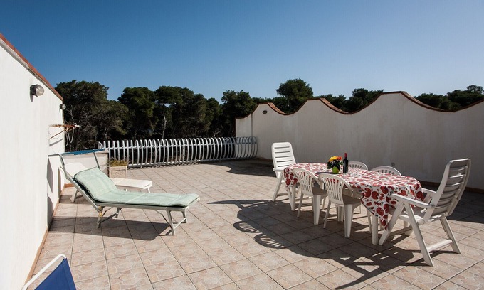 Torre dell'Orso Chalet De Esquí | Holiday house direct access Torre Dell'Orso beach m122