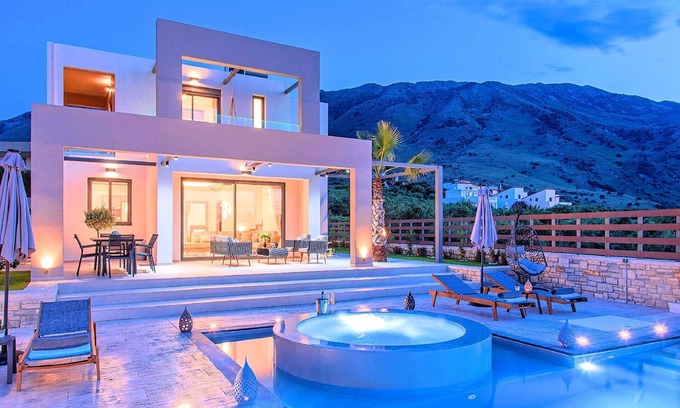 Filaki Casa | Casa de vacaciones Kourna para 1 - 28 personas con 11 dormitorios - Casa de vacaciones