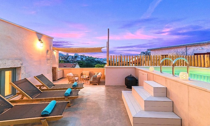 Kournas Casa | Casa de vacaciones Kourna para 1 - 8 personas con 3 dormitorios - Casa de vacaciones