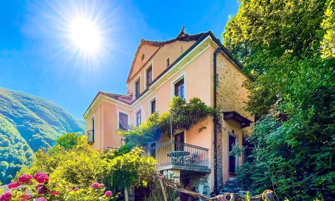 Mergoscia Casa | Casa de vacaciones Mergoscia para 1 - 2 personas con 2 dormitorios - Casa de vacaciones