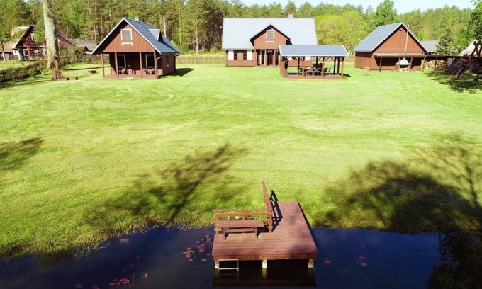 Virsurodukis Otro | Casa de vacaciones Naruliai para 1 - 17 personas con 7 dormitorios - Casa rural