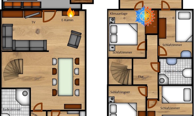 Kirchheim Casa | Casa de vacaciones cerca de Anne (sauna, bosque, lago)