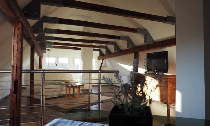 Apfelstaedt Casa | Casa de vacaciones cerca de Erfurt - casa de entramado renovada - zona céntrica y tranquila