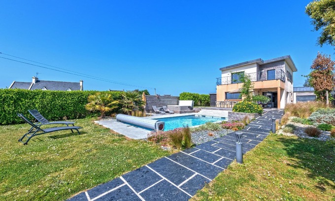 Plouguerneau Casa | Casa de vacaciones Plouguerneau para 1 - 14 personas con 5 dormitorios - Casa de vacaciones