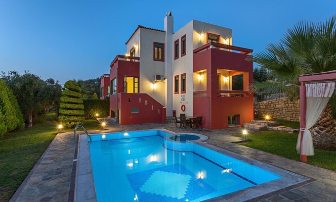 Xiro Chorio Casa | Casa de vacaciones Rethymno para 1 - 8 personas con 4 dormitorios - Casa de vacaciones