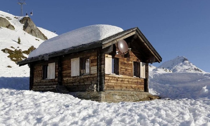 Riederalp Casa | Casa de vacaciones Riederalp para 1 - 2 personas con 1 dormitorio - Cabaña