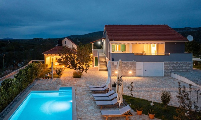 Cvrljevo Casa | Casa de vacaciones Unesic para 1 - 8 personas con 3 dormitorios - Casa de vacaciones