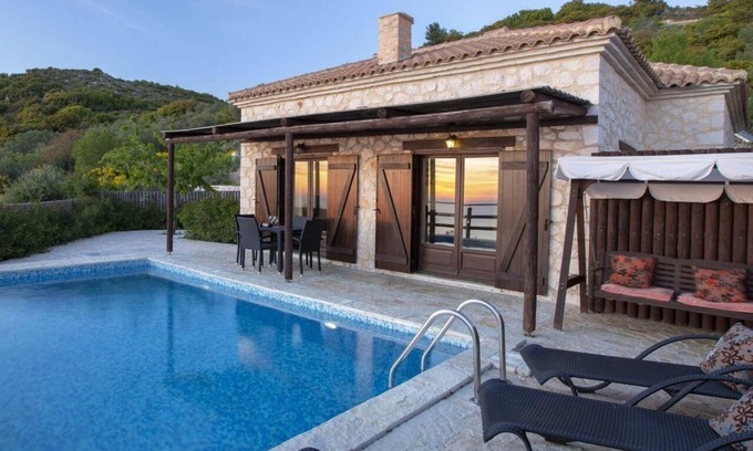 Lefkas Casa | Casa de vacaciones Vafkeri para 1 - 4 personas con 1 dormitorio - Casa pareada