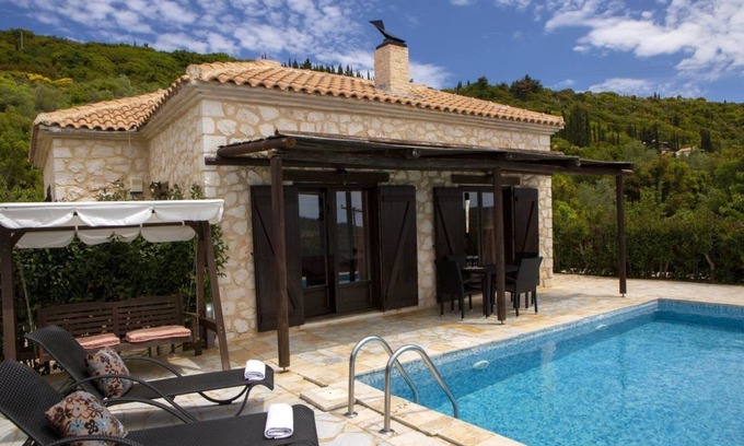 Lefkas Casa | Casa de vacaciones Vasiliki para 1 - 4 personas con 1 dormitorio - Casa pareada