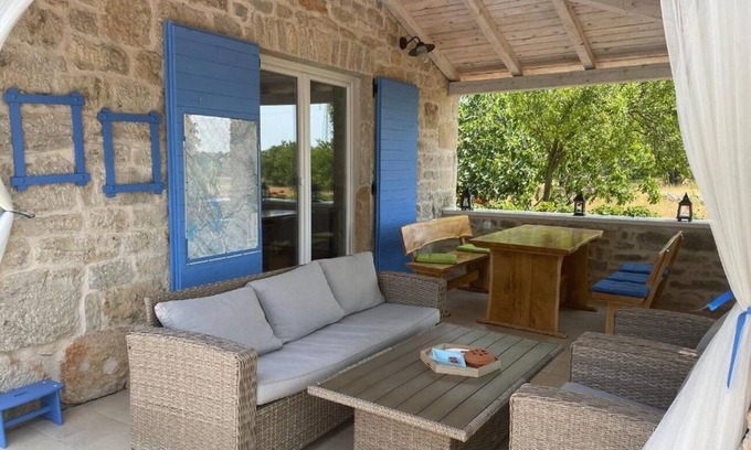 Oklaj Casa | Casa de vacaciones con piscina Puljane, Krka (K-23038)