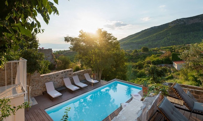 Pitve Casa | Casa de vacaciones con piscina Pitve, Hvar (K-22127)