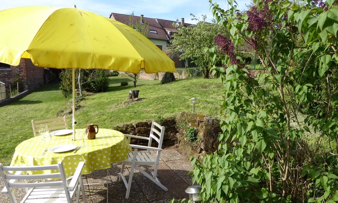 Eschbourg Casa | Casa de vacaciones con un gran jardín en un pueblo idílico en Alsacia