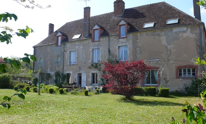 La Bussiere Casa | Casa de vacaciones con jardin en alquilar cerca del Loire.
