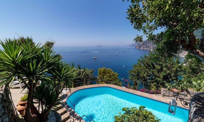 Arienzo Villa | alquiler de vacaciones en la costa de Amalfi, alquileres costeras italianas, con piscina, en Positano, a poca distancia