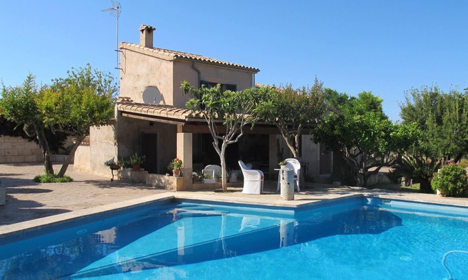 Santa Margalida Cabaña | ¡14% Promoción semanal Octubre para familias! con piscina privada y WIFI