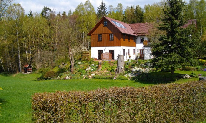 Reuth b. Erbendorf Casa | Vacaciones - Vacaciones en la cordillera baja del Alto Palatinado en Baviera en el bosque de piedra