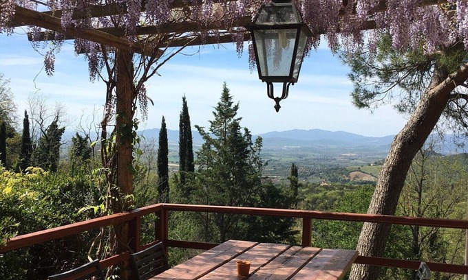 Roccastrada Apartamento | VACACIONES EN UNA ANTIGUA GRANJA TOSCANA - LA PERGOLA