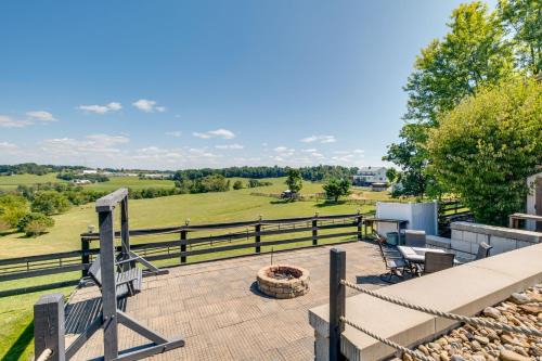 Millersburg Apartamento | Holmes With a View Studio Millersburg Retreat!