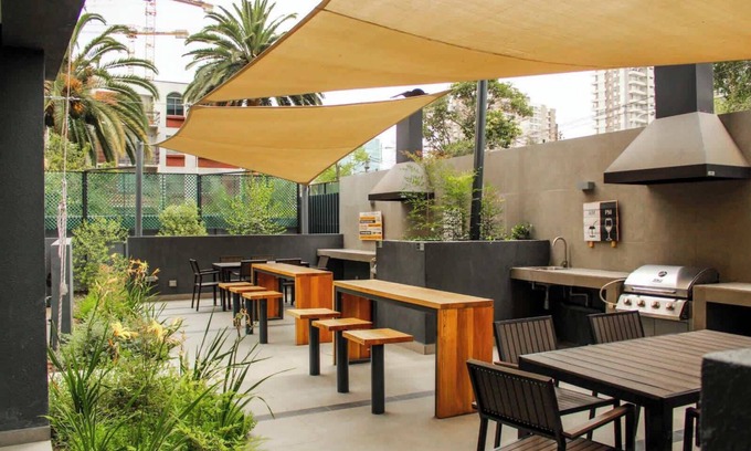 Nunoa Apartamento | HOM I Amplio y Espectacular Depto 2D2B, Nunoa 4PAX