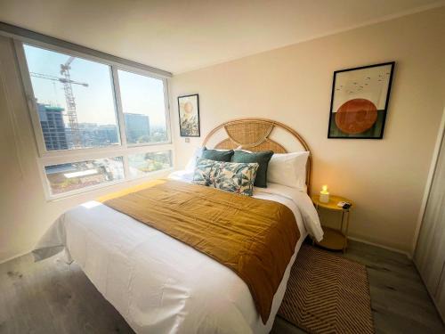 Nunoa Apartamento | HOM I Depto 2D2B en Nunoa Mall Plaza Egana 4PAX