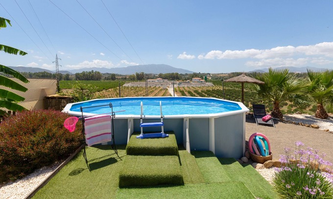 Pizarra Villa | HOME BENITEZ COUNTRY - Acogedora casa de campo con piscina privada elevada. Wifi gratis.