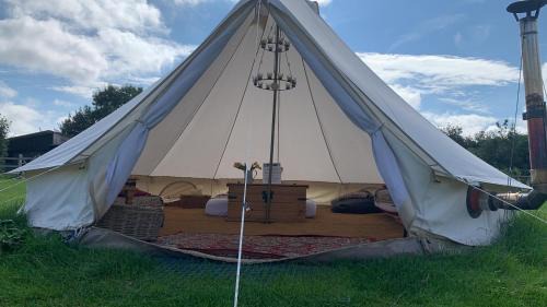 Lacey Green Otro | Home Farm Radnage Glamping Bell Tent 6, with Log Burner and Fire Pit