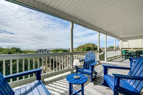Ocean Isle Beach Casa | Home on Ocean Isle Beach with Catwalk and Deck