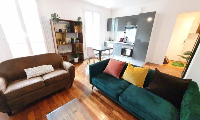 Quartier de la Goutte-d'Or Apartamento | Home Sweet Home Ordener Marcadet