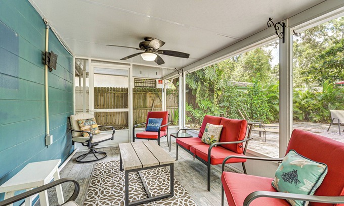 Northeast Tampa Casa | Home w/ Expansive Patio, 3 Mi to Busch Gardens!