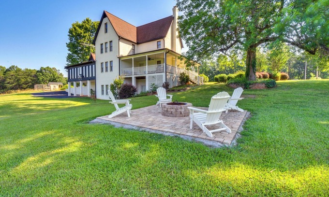 Oconee County Casa | Home w/ Fire Pit on 27 Acres in Walhalla!