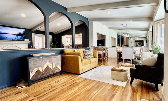 Littleton Casa | Homebase 4BR/3BA, Park, Fire-pit, Gym Equip, Theatre, Kids Room, Arcade, AC