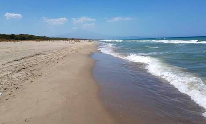 Agnone Bagni Casa | Homerez - ¡A 150 m de la playa! Bonita casa para 7 pers. con terraza en Agnone