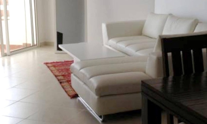 Asilah Beach Apartamento | Homerez - ¡A 300 m de la playa! Apartamento para 6 pers. con piscina compartida